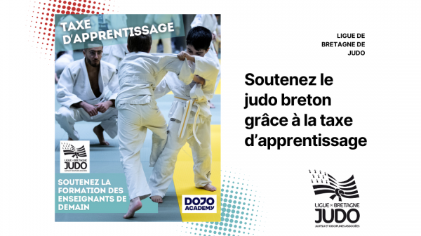 Soutenez le judo breton grâce à la taxe d’apprentissage